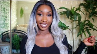 The Grey Series: Keeshana Lace Front Wig || 1B/56