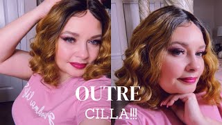 Affordable Short Springtime Wig! Outre Cilla Lace Front Wig  Very Natural Beginner Friendly Wig!!!