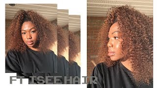 Ivy'S Flip Over Method Wig Install Routine | Isee Hair Mongolian Kinky Curly Review