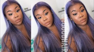 I Look Like Mami Water | Achieving This Platinum / Periwinkle Colour Ft Thegoodhair Ft Adore Dyes