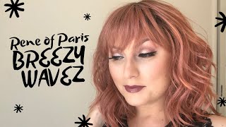 Rene Of Paris 'Breezy Wavez' - Dusty Rose | Wig Review