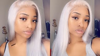 Easy Diy Blonde 613 Lace Front Wig Transformation On Brown Skin || Isee Hair
