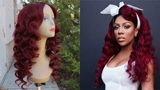 How To: Color Hair Red Without Bleach| K Michelle Inspired| Loreal Hicolor