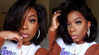 Natural Hair Goals❗ | Affordable Kinky Straight Wig | Victorias Wig