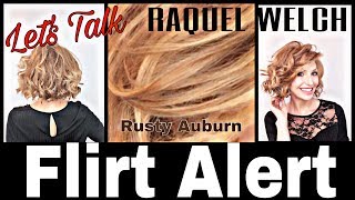 Flirt Alert Wig By Raquel Welch In Color Rusty Auburn