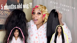 Make Your Old Dusty Wig Look Brand New ! Ft. Isee Hair Review | Darcia Dorilas