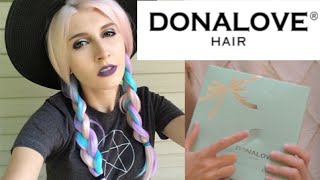 [Tutorial] How To Wear A Lace Front Wig! // Donalove Hair Wig Review