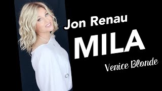 Jon Renau Mila Wig Review | Venice Blonde 22F16S8 | Compare Tressallure Mia In Silky Sand