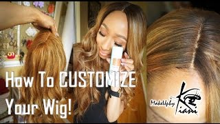 How To Customize Your Wig Featuring Sensationnel Empress Lace Wig
