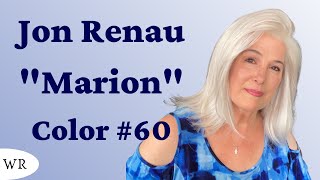 Jon Renau Marion Wig Review | 60- Pure White | Angela Frances | Grey Hair
