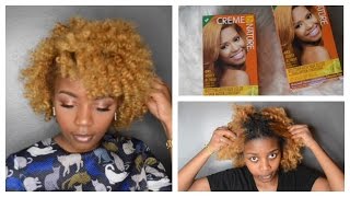 Black To Blonde Natural Hair | Creme Of Nature Hair Color