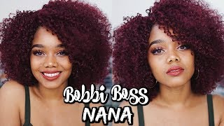 Bobbi Boss |Nana Wig Review | Color 99J