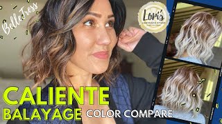 Wig Review:  Caliente Balayage By Belletress Color Compare