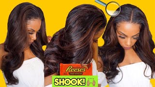  Best Wig Yet! 2021 Methods For Slaying Your Wig⚠️  Mocha Chestnut Highlights No Bleach Tutorial‼️