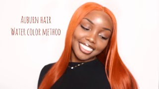 How I Dyed My 613 Wig Auburn Ft. Posh Deluxe Hair