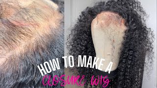 How To Make A Closure Wig | Isee Hair | Beginner Friendly
