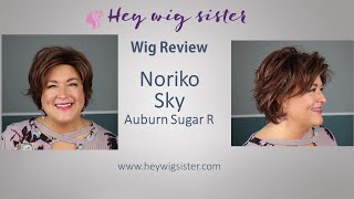 Noriko Sky Auburn Sugar R | Wig Review | Basic Cap, Short, Layered, Spiky, Shaggy, Super Cute!!