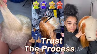 How To Dye Ginger Highlights!‍ Water Color On #Ulahair 613 Blonde Lace Bob Wig Pt1/2