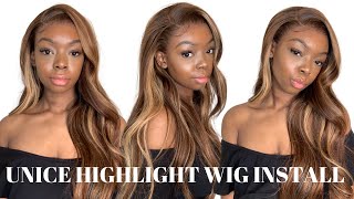 Trying The Popular "Unice Honey Blonde Highlight" Wig | Hit Or Miss?
