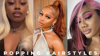 Popping Hairstyle Ideas For Black Women