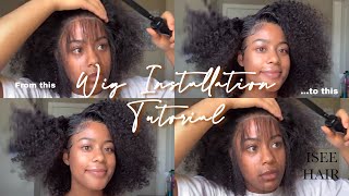 Quick & Easy Wig Tutorial | Isee Hair | Kalani Thais