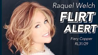 Flirt Alert By Raquel Welch Wig Review Fiery Copper Rl31/29 Compare To Simmer Rl12/22Ss
