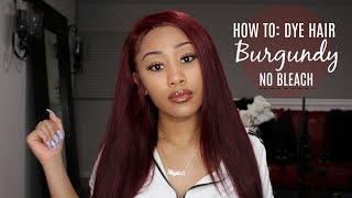 How To: Dye Hair Red Without Bleach With Loreal Hicolor Ft Lemoda Hair
