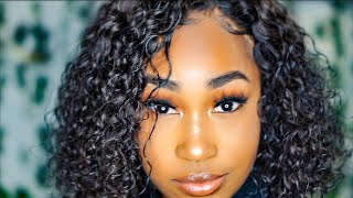 The Perfect Curly Bob Wig Secrets Revealed | Isee Hair Transparent Lace
