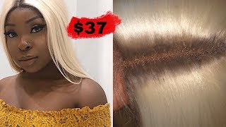 How To Add Roots To A Wig | 613 Blonde Wig From Amazon | Yiroo Hair