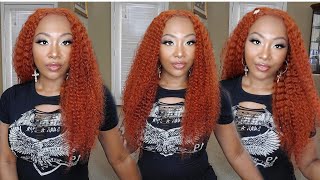 Affordable | Amazon Ginger T-Part Wig Ft Cenhiee
