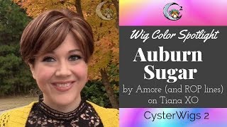 Cysterwigs Color Spotlight: Auburn Sugar By Amore (On Tiana Xo)
