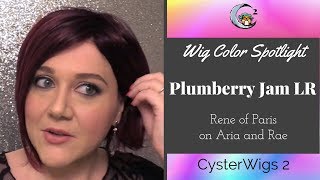 Wig Color Spotlight:  Plumberry Jam Lr By Rop (On Aria And Rae)