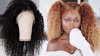 Diy Lace Wig Transformation Ft Beauty Forever Malaysian Curly Hair