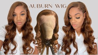 Pre-Colored Auburn Wig Install | Beginner Friendly Wig | Ft. Nadula Hair