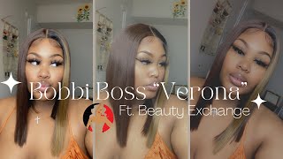 Perfect Summer Wig! Bobbi Boss “Verona” Wig Review Ft. @Beauty Exchange Beauty Supply