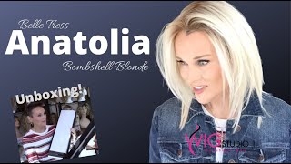 Belle Tress Anatolia Wig Review | Unboxing | Bombshell Blonde | Tazs Wig Closet
