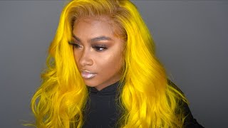 How To Slay Yellow Hair On Brownskin| Start To Finish Tutorial| Water Color Method|Sunber Hair