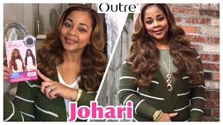Outre Johari Sleeklay Hd Lace Part Synthetic Wig | How To Cut Your Wig Beginners