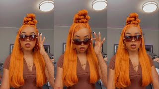Ginger Closure Wig Review + 90S Up Do | Ft. Beauty Forever Hair