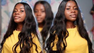 4×4 Lace Closure Body Waves 26Inches Wig Installation Ft Isee Hair  #Haitiancreator