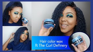Testing Hair Color Wax On My Lace Wig Ft The Curl Definery| South African Youtuber