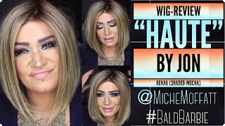 Wig Review Jon Renau Haute (Shaded Mocha 24Bt18S8) | Alopecia | Wig Wednesday