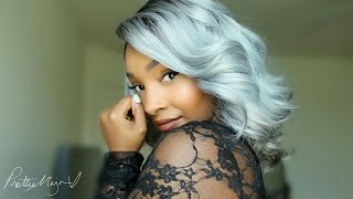 Affordable Grey/Silver Wig Collab W/ Samorelovetv| It'S A Wig Maita (Blackhairspray.Com)