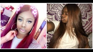Remove Red Dye From Your Weave  Easily| No Bleach| Queenie Bravo