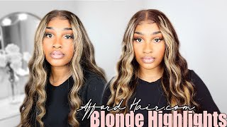 Bombshell Blonde Highlight Wig Without Bleach?! + 5% Off Ft. Affordhair | Cassiekaygee