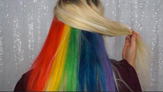 Peakaboo Rainbow Hair Tutorial