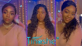 Water Wave Lace Wig Install Ft Tinashe Hair ✨