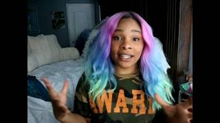 Pastel Rainbow  Wig?!  | With Dark Roots|