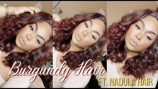 18Inch Bodywave Wig + How To Dye Hair Without Bleach | Ft. Nadula Hair Company