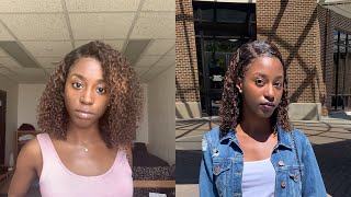 Isee Hair Mongolian Kinky Curly Wig Unboxing + First Impressions | Honest 1 Month Review